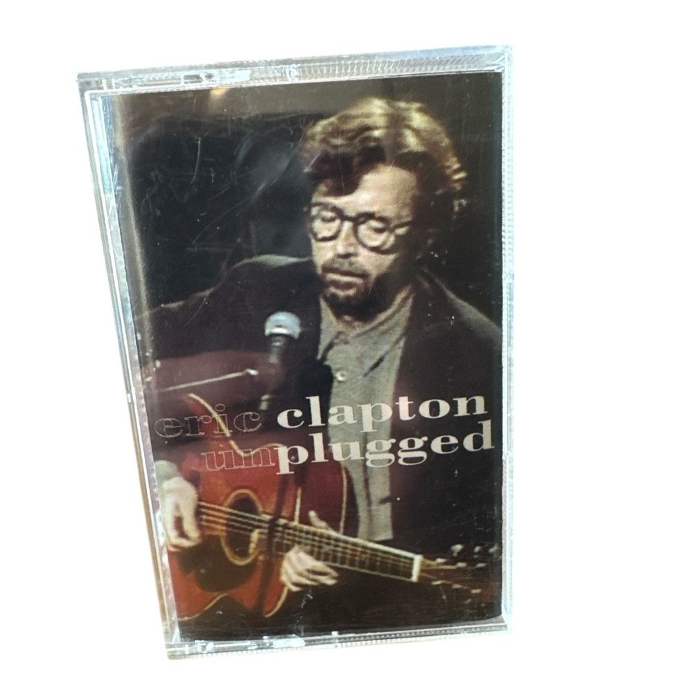Eric Clapton Unplugged Cassette Reprise Records‎ 1992 Live Acoustic